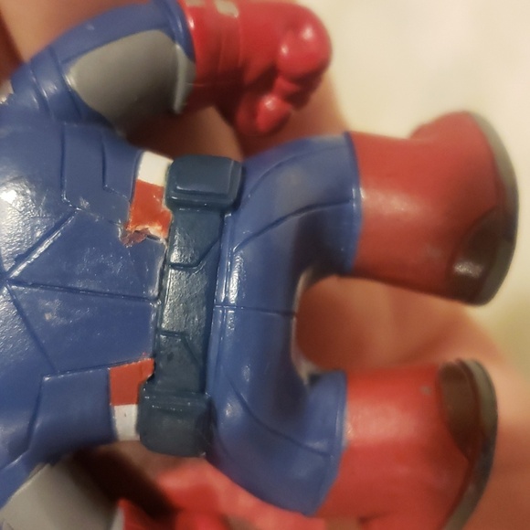 Fanko Pop #10 Avengers Captain America 2012 boble head figure - Picture 7 of 7